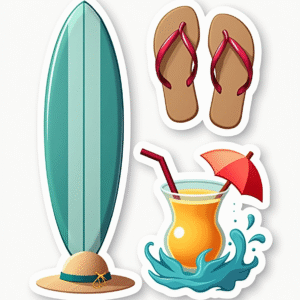 Travel & Exploration - Sticker Sheet v8